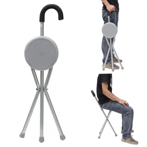 Tripod Cane with Seat
